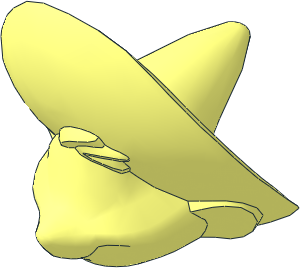 Minifig Head Looney Tunes Speedy Gonzales