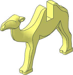 ~Animal Camel Body Half Left