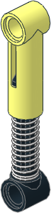 Technic Shock Absorber  6.5L Soft with Tight Coil Spring (Complete)