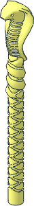 Minifig Staff with Snake Head