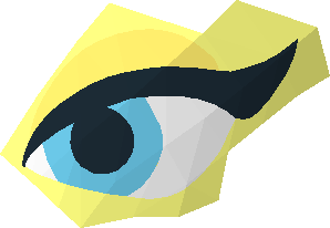 ~Minifig Head Animal Crossing Wolf Audie Eye Pattern