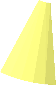 ~Minifig Hat Cone - Patternable Surfaces
