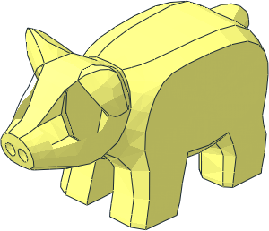 ~Animal Piglet without Patternable Surfaces