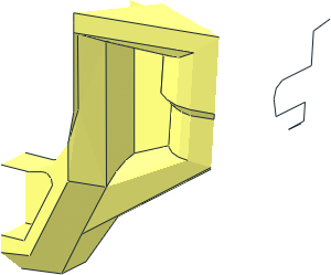 ~Constraction Torso  5 x  2 Pelvis with Connector - Quarter