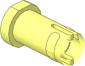 ~Technic Pin Long without Friction - Common Centre Section