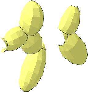 ~Minifig Balloon Dog - Half