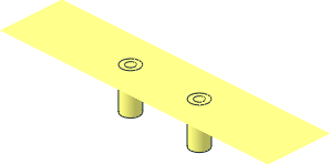 ~Electric Switch: Cover Female Plugs Part Inside with Two Cylinders