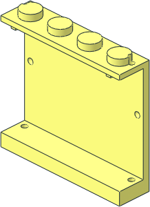 ~Panel  1 x  4 x  3 without Front Face