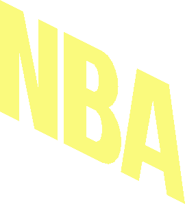 ~NBA Logo Text for Minifig Torso Basketball - Colourable Letters