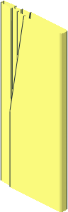 ~Technic Rotor Blade 40L with Beam  3L Segment 3