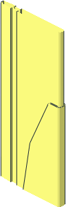 ~Technic Rotor Blade 40L with Beam  3L Segment 4
