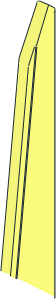 ~Technic Rotor Blade 40L with Beam  3L Segment 5 Half