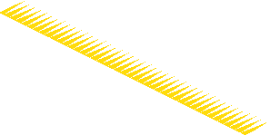 ~Sticker  2.6 x  3.5 with Black Lines and Rectangles and Red and White Danger Stripes Leaning Right - 5. Face Halftone