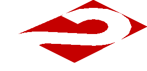 ~Sticker  1.8 x  1.8 with Black, Red and Grey Stripes and White 2 in Red Square on White Background Right - Number 2