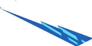 ~Sticker  0.8 x  3.8 with Chevrolet Logo, Light Blue Quads and White "5" on Blue Background Right - Common Part