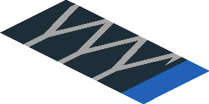 ~Sticker  0.8 x  4.1 with Black Air Vent and ZL1 Logo on Blue Background - Sixth Face