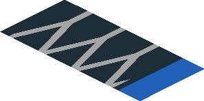 ~Sticker  0.8 x  4.1 with Black Air Vent and ZL1 Logo on Blue Background - Seventh Face