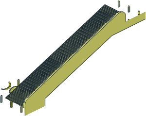 ~Duplo Track Ramp  6 x 12 x 3 - Half