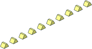 ~Duplo Track Ramp  6 x 12 x 3 - 10 Grip Sections