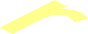 ~Tile  4 x  8 Inverted with Gold 'Concorde' Details and Border, Black 'Model nr. 10318' and Background Pattern - Lowercase r