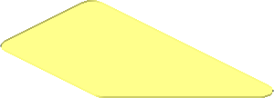 ~Sticker Back  0.8 x  1.6 Trapezoidal 2