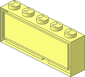~Modulex Window  1 x  5 x  2 without Front Surface