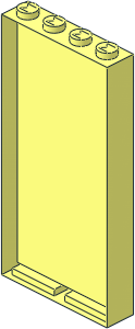 ~Modulex Panel  1 x  4 x  8 - Frame