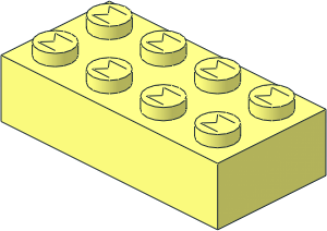 Modulex Brick  2 x  4