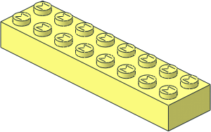 Modulex Brick  2 x  8