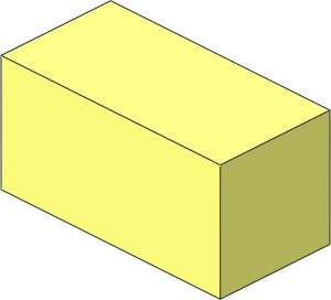 Modulex Tile  1 x  2 with Bottom Stud