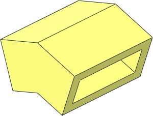 Modulex Brick Angled 18  2 x  2 Double