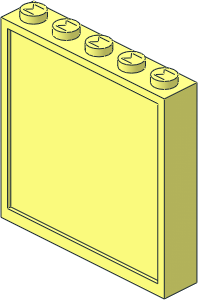 Modulex Window  1 x  5 x  5