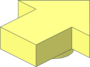 Modulex Symbol Arrow  2 x  2