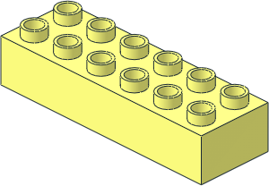 Duplo Brick  2 x  6