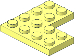 Plate  4 x  4 Corner