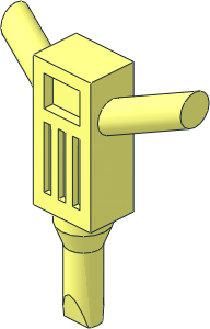 Minifig Jackhammer