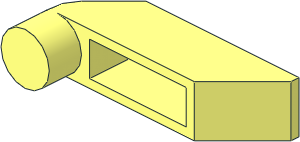 Electric Train Light Prism  1 x  3