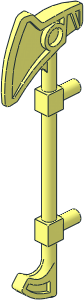 Minifig Weapon Staff Nokama