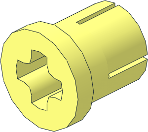 Technic Bush with One Flange