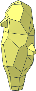 ~Figure Club with Spikes - Half without Handle