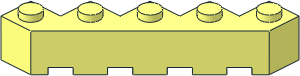 Brick  5 x  5 Facet