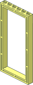 Door  1 x  6 x 10 Frame