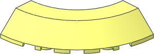 Brick  5 x  5 Corner Round with Slope 45 Chamfer