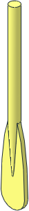 Minifig Tool Oar Reinforced