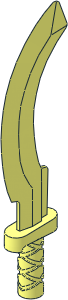 Minifig Sword Khopesh