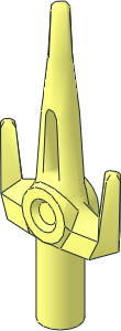 Minifig Weapon Sai
