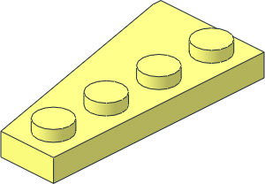Wing  2 x  4 Right