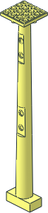 Boat Mast  4 x  4 x 22