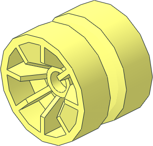 Wheel Rim 14 x 18 with  8 Spokes