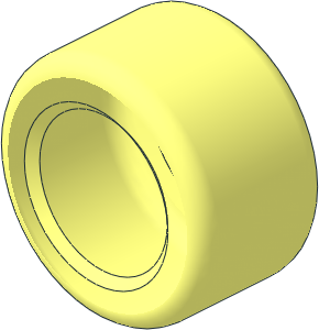 ~Wheel 22 x 50 Smooth Racing Tyre without Patternable Area